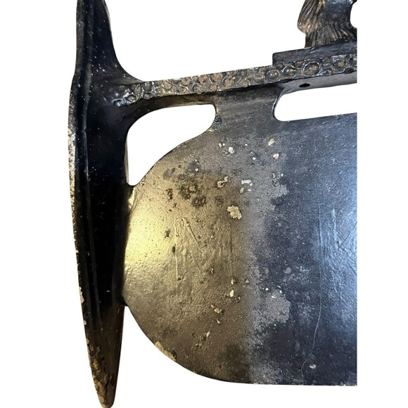 Vintage Cast Aluminum Cocker Spaniel (?) Dog Mailbox / Address Name Sign Plaque - Picture 4 of 9